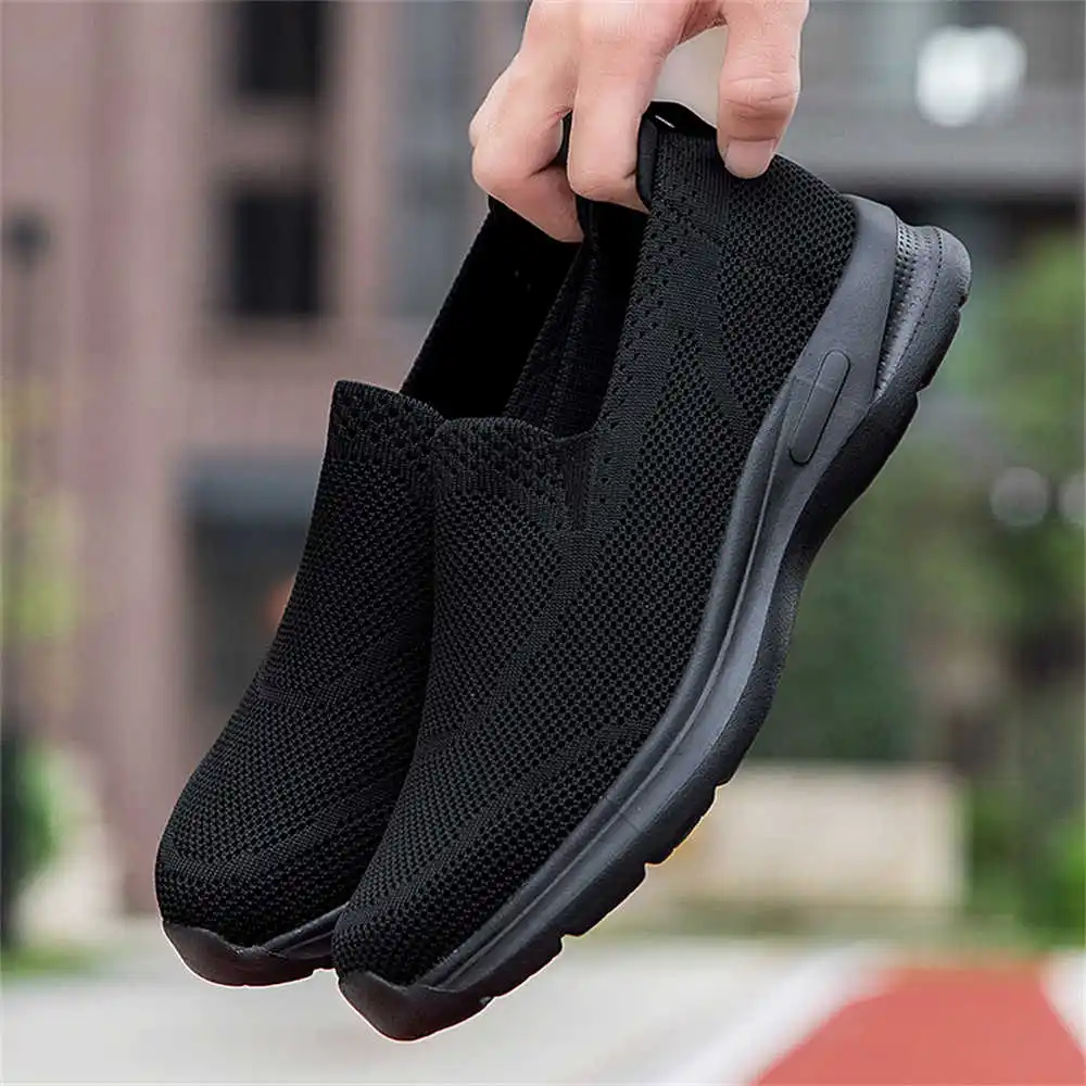 Streetwear Brand Ideas - Tanpa renda jaring sepatu bot pria,