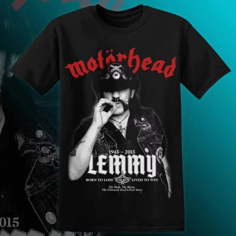 Streetwear Clothing Brands - Kaus MOTÖRHEAD LEMMY Kaus Y2k Band