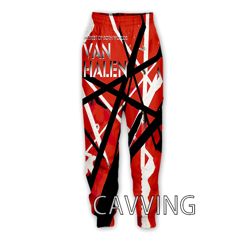 Streetwear Brands - CAVVING Celana Kasual Van Halen Gambar