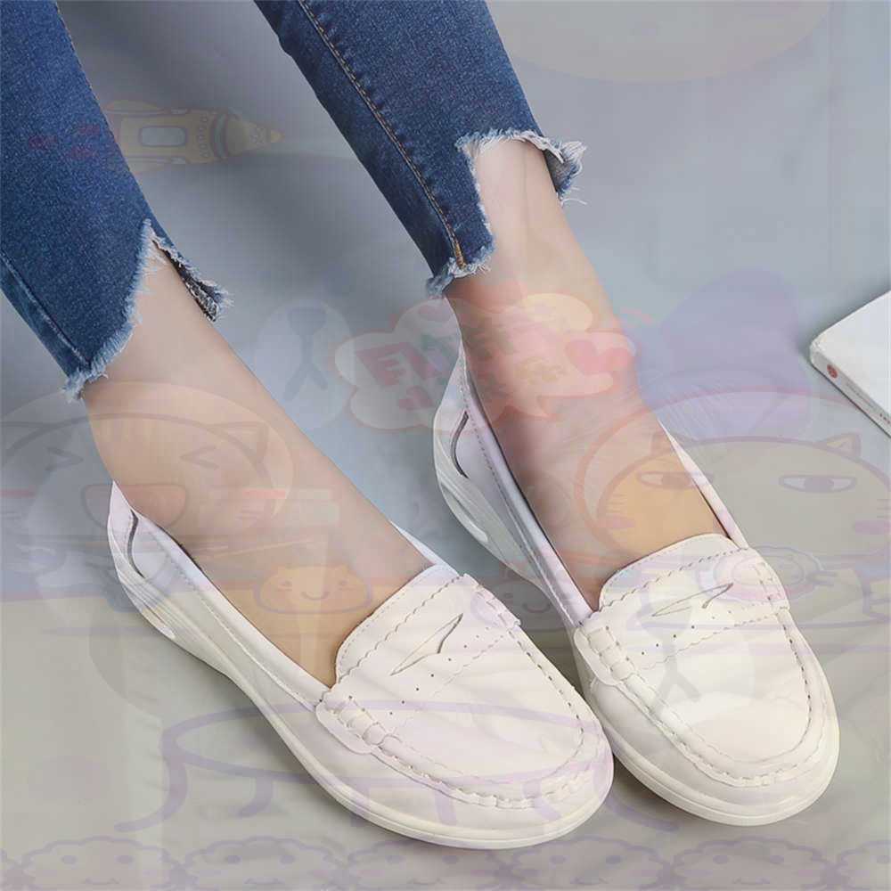 Streetwear Brand Ideas - Sepatu Ukuran Besar Wanita Slip-On Lembut