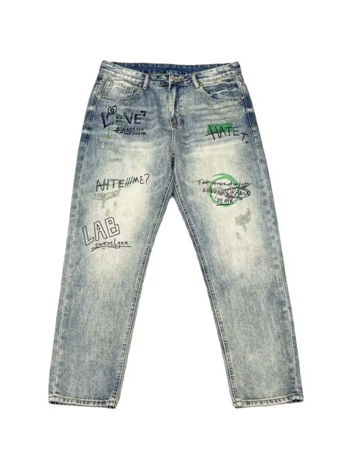 Celana Jeans Lurus Longgar Pri - Streetwear Brand Jeans ulasan dan harga