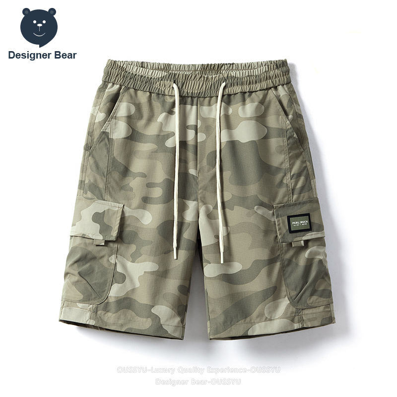 Celana Pendek Cargo Camo Musim - Streetwear Brands ulasan dan harga