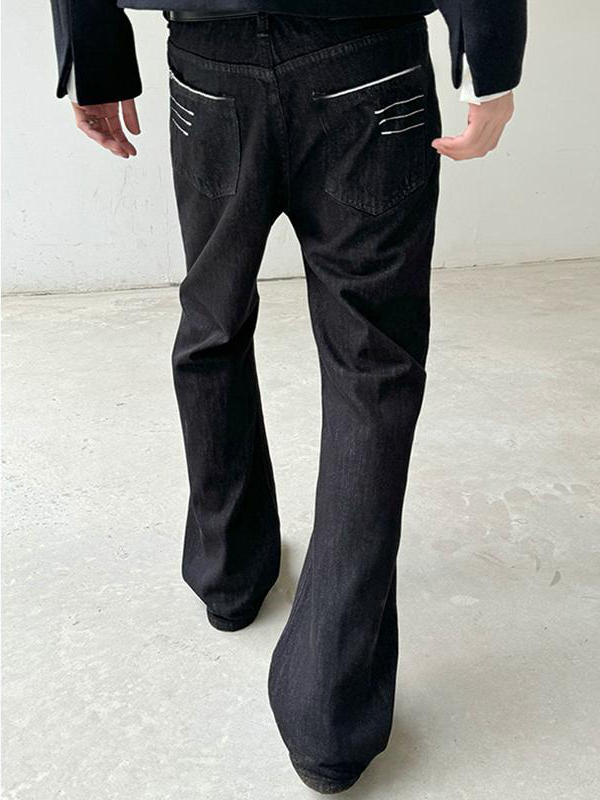 Celana Jeans Denim Skinny Flar - Streetwear Brand Jeans ulasan dan harga