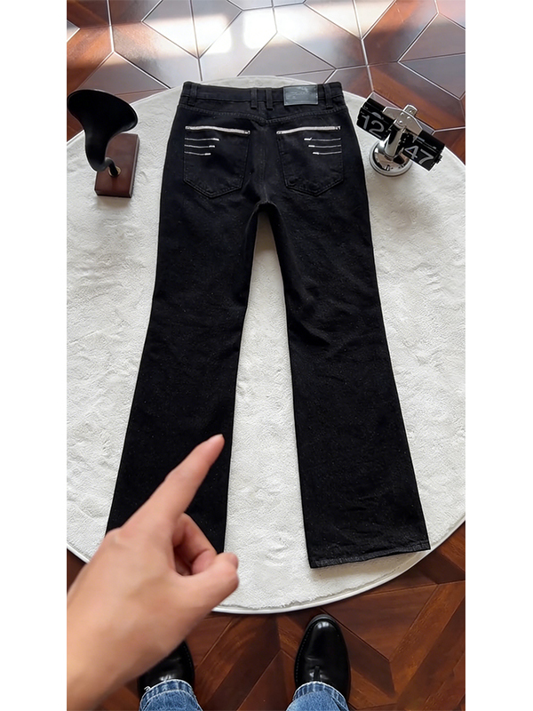 Celana Jeans Denim Skinny Flar - Streetwear Brand Jeans ulasan dan harga