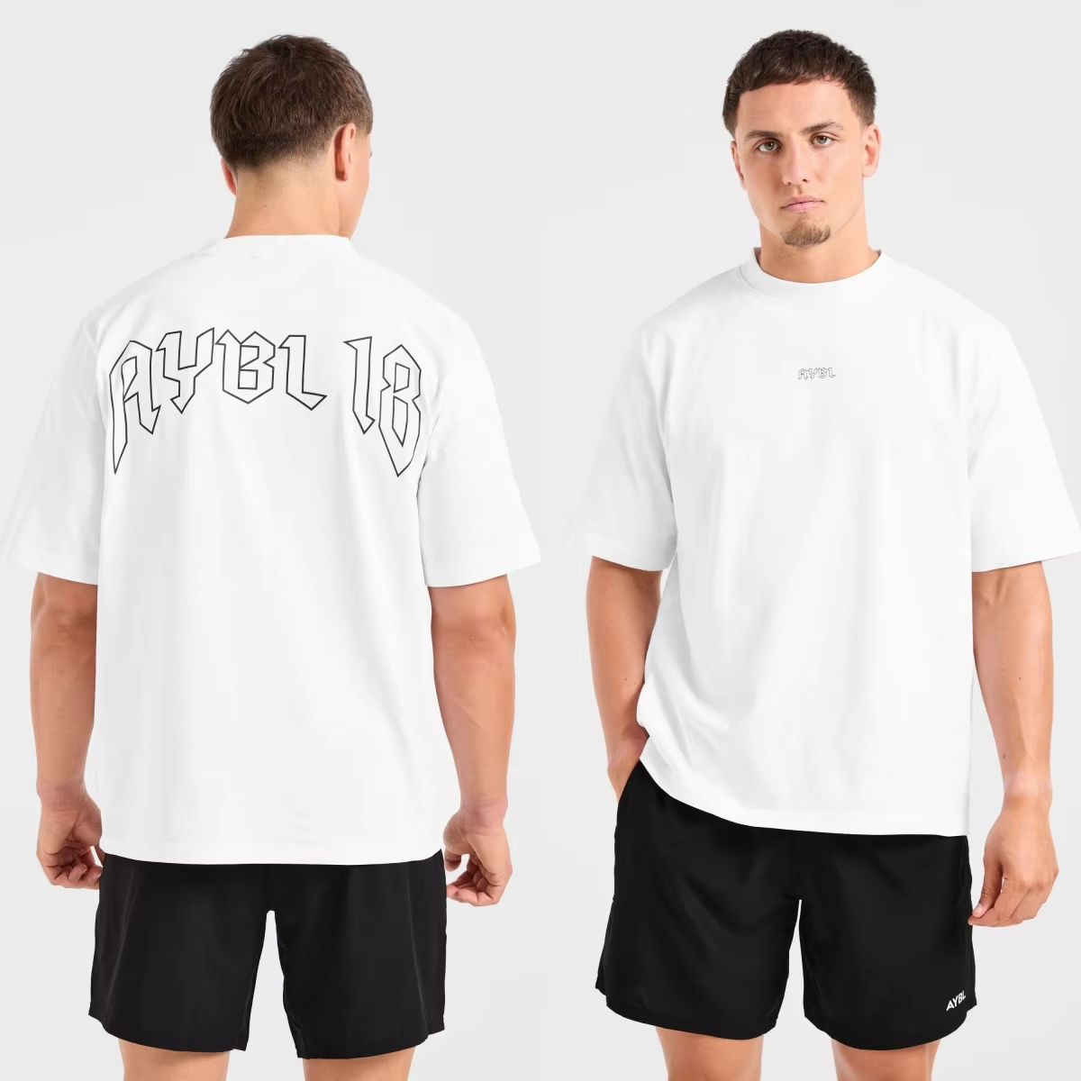 Kaos Katun Grafis Logo Klasik  - Streetwear Brand With A Logo ulasan dan harga