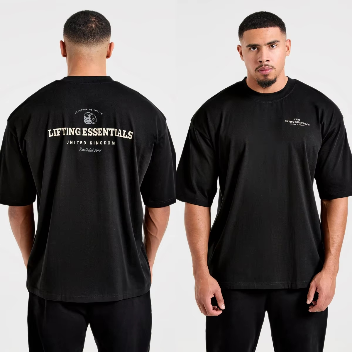Kaos Katun Grafis Logo Klasik  - Streetwear Brand With A Logo ulasan dan harga