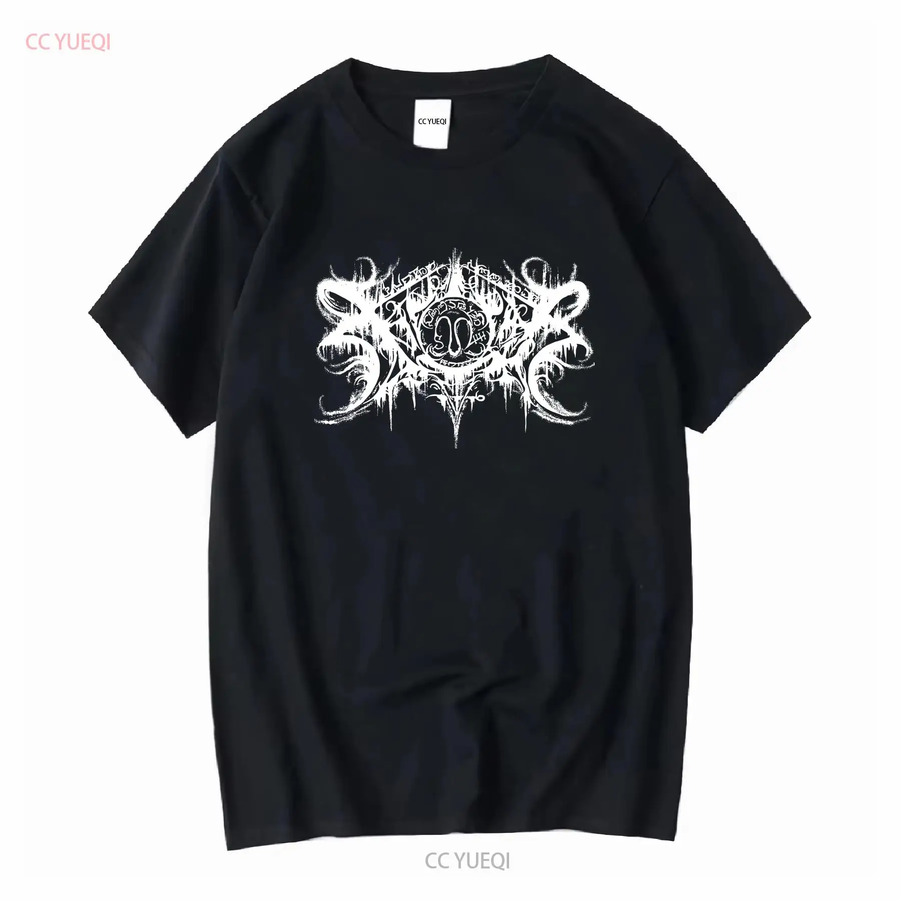 XASTHUR Kaus Baru Hitam Metal  - Streetwear Brands ulasan dan harga
