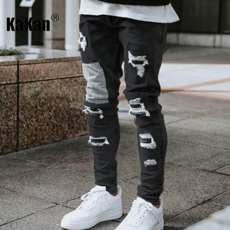 Kakan-y2k Jeans Elastis Kaki K - Streetwear Brand Jeans ulasan dan harga