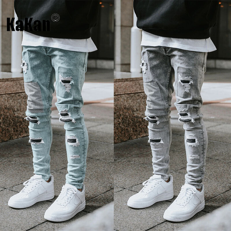 Kakan-y2k Jeans Elastis Kaki K - Streetwear Brand Jeans ulasan dan harga