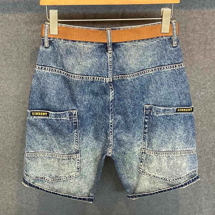 Celana Pendek Denim Kasual Pri - Streetwear Brand Jeans ulasan dan harga