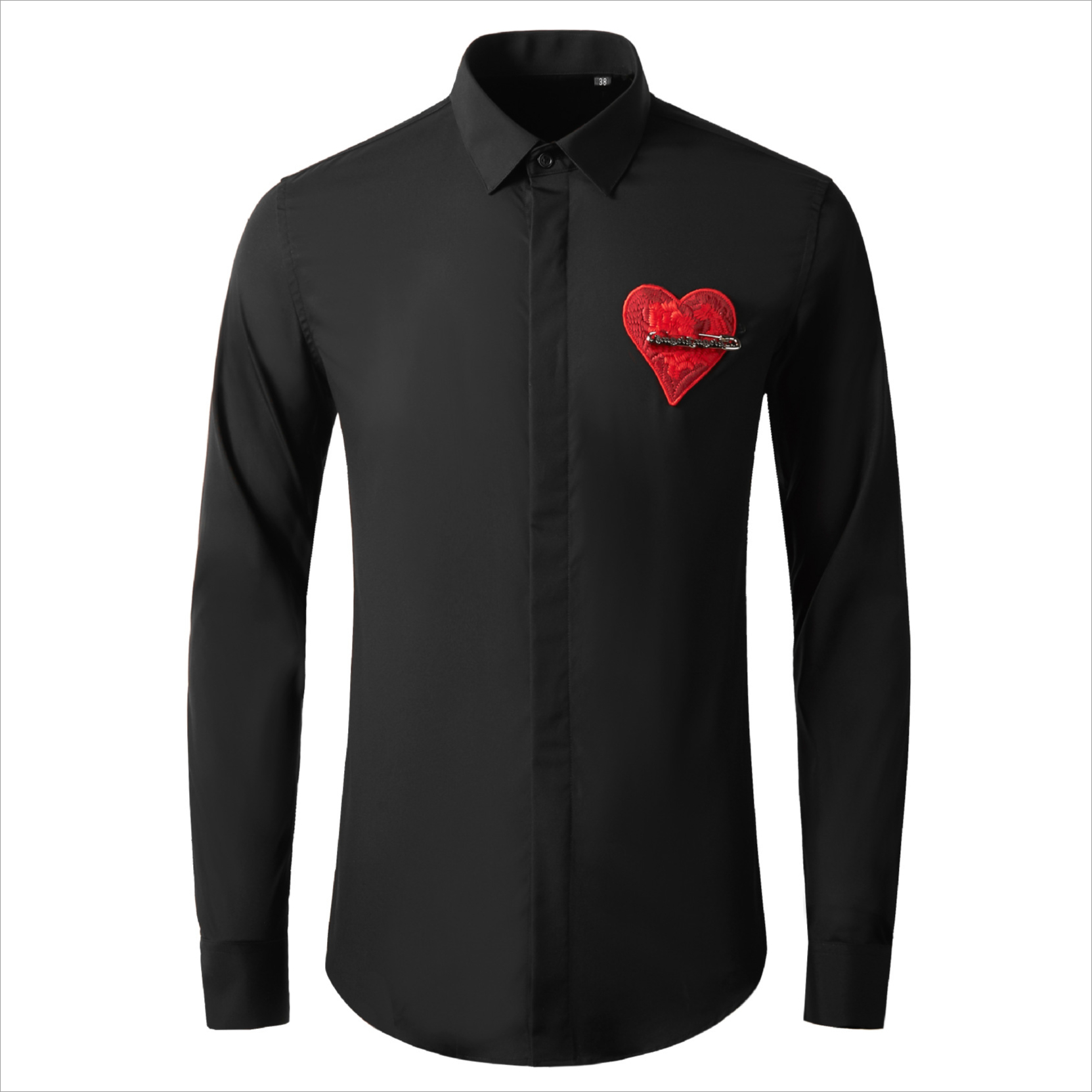 Kemeja Bordir Cinta Rajutan Me - Streetwear Clothing Brands ulasan dan harga