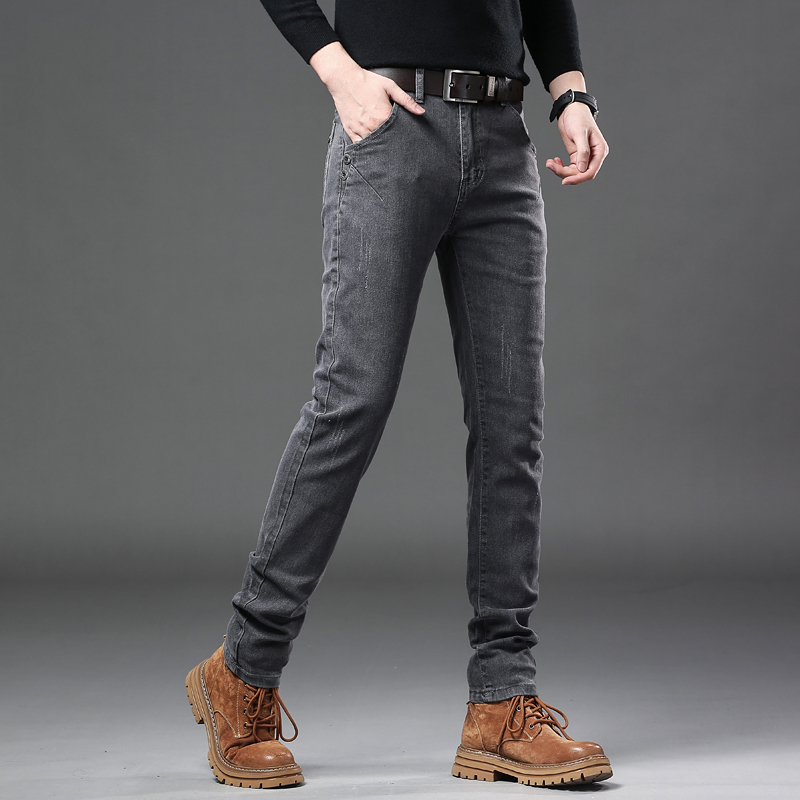 Celana jins pria Korea, celana - Streetwear Brand Jeans ulasan dan harga
