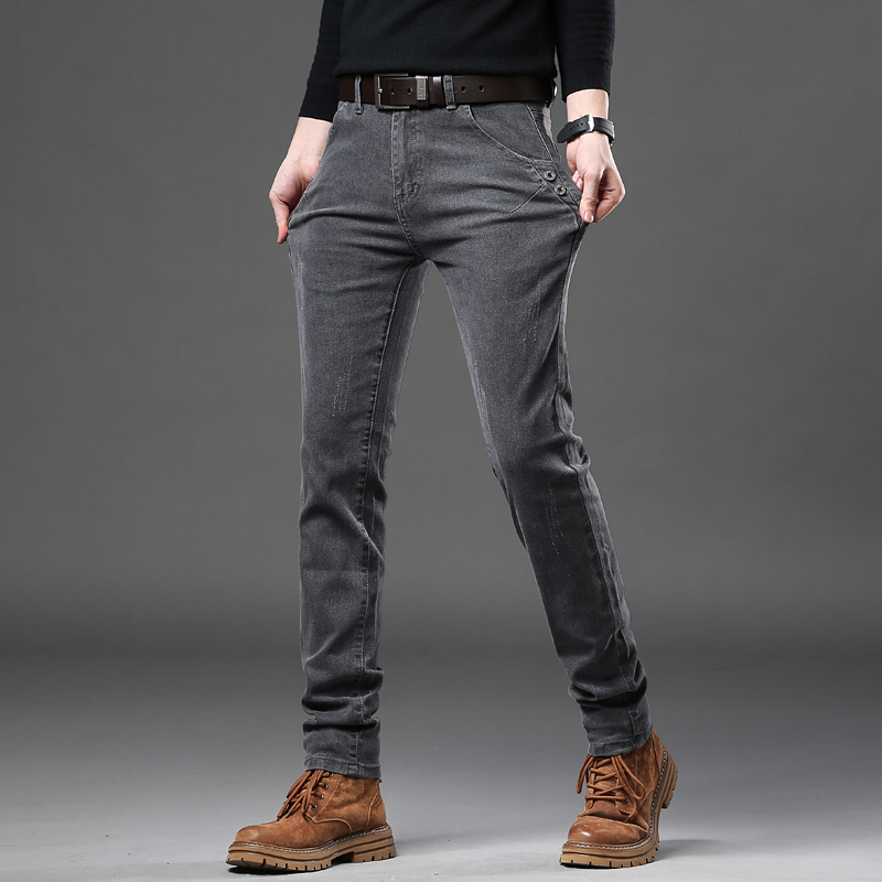 Celana jins pria Korea, celana - Streetwear Brand Jeans ulasan dan harga