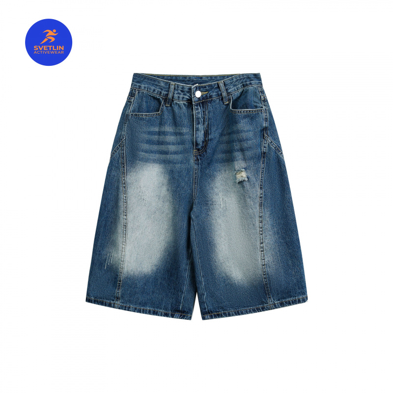 Celana Pendek Jeans Berkualita - Streetwear Brand Jeans ulasan dan harga