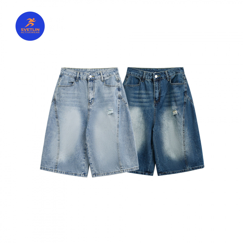 Celana Pendek Jeans Berkualita - Streetwear Brand Jeans ulasan dan harga