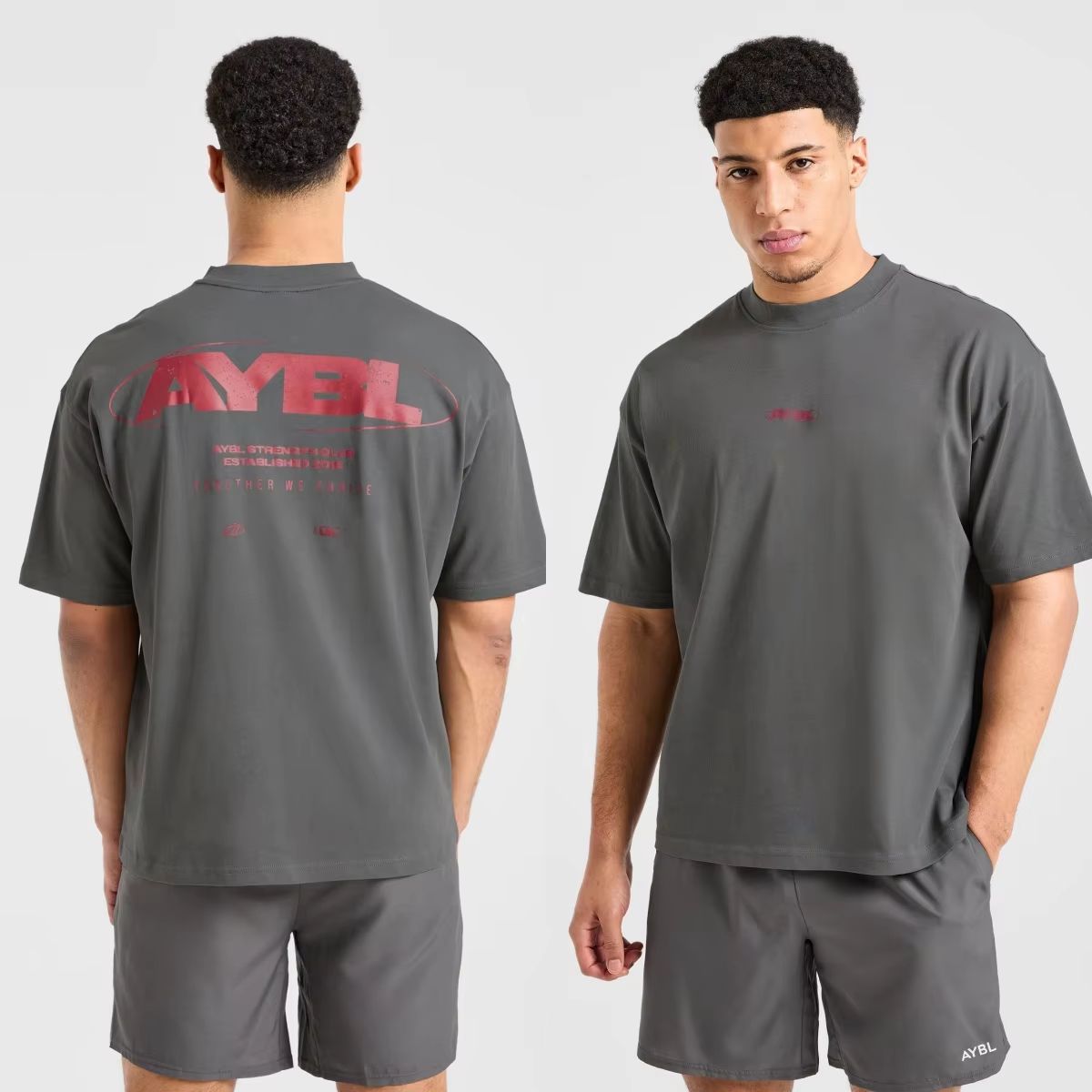 Kaos Katun Grafis Logo Klasik  - Streetwear Brand With A Logo ulasan dan harga