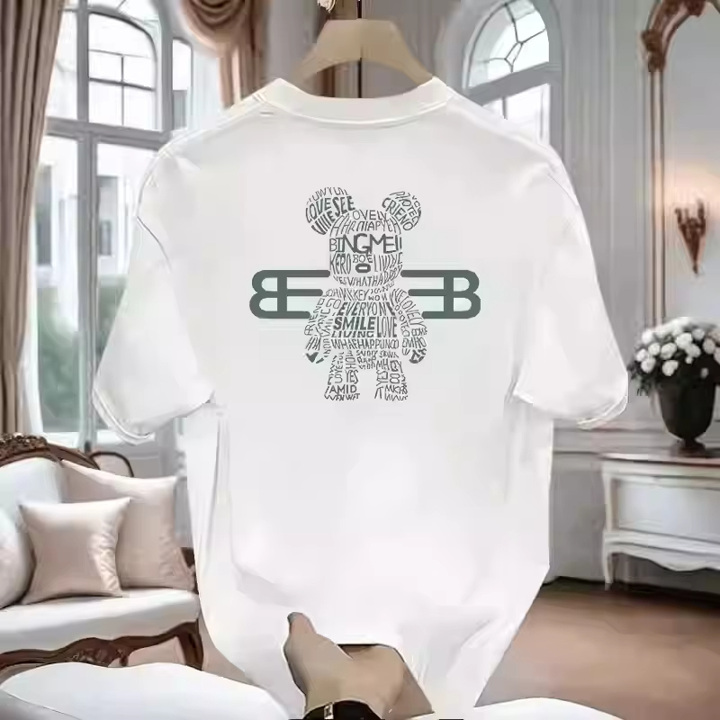 Kaos pria katun murni 100% mer - Streetwear Clothing Brands ulasan dan harga